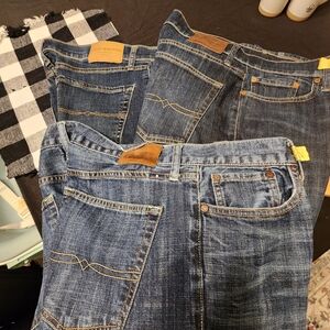 Mens 3 Pair Lucky Brand jeans